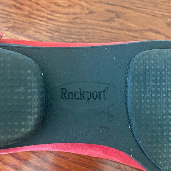 Rockport Red Leather Loafers - Picture 9 of 9